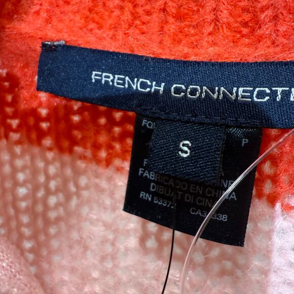 NWT French Connection Nika Half Zip Sweater Wool Blend Size S - Picture 7 of 13